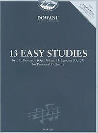 13 Easy Studies By Duvernoy (op. 176) And Lemoine (op. 37) For Piano And Orchestra