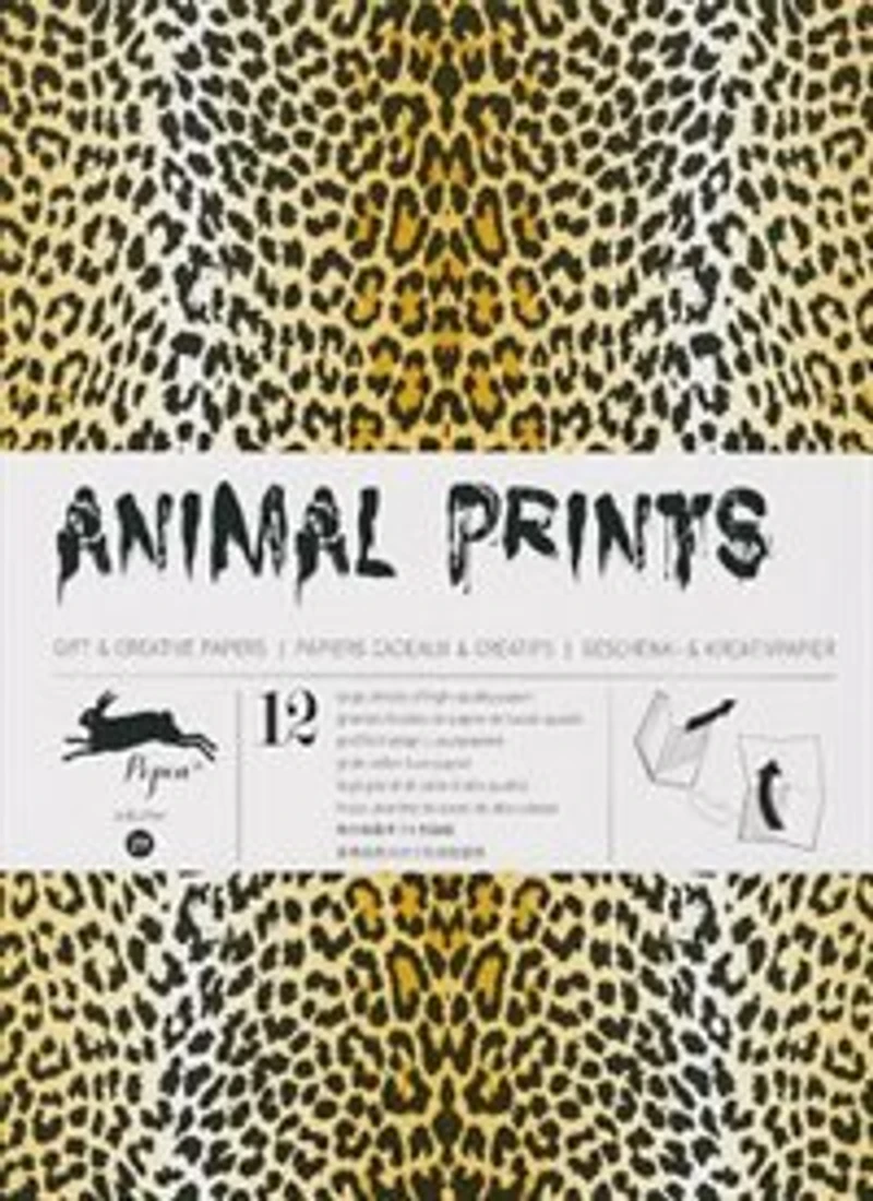 Animal Prints: Gift Wrapping Paper Book Vol.29