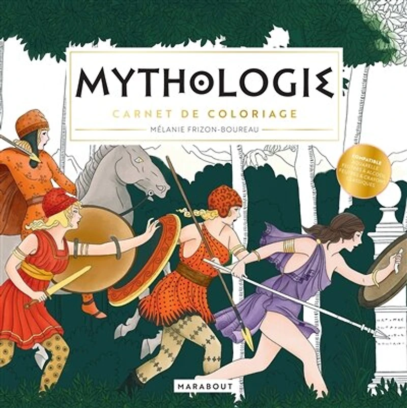 Mythologie: Carnet de coloriage