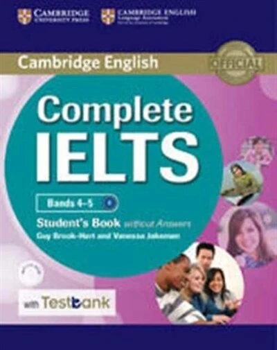 Complete Ielts Bands 4-5 Student's Book Without Answers With Cd-rom With Testbank