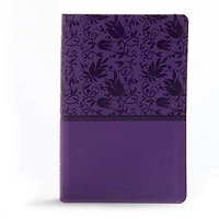KJV Large Print Personal Reference Bible, Earthen SuedeSoft LeatherTouch