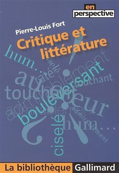 Critique et littérature
