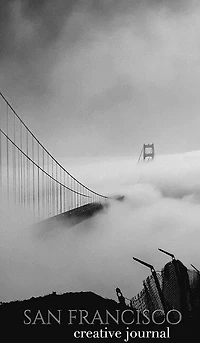 san francisco golden gate Bridge Creative journal: Blank Journal