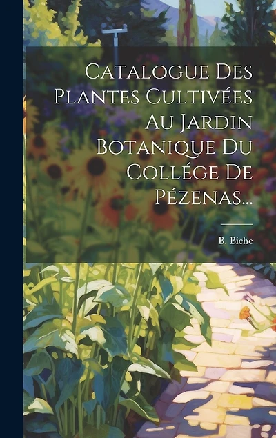 Catalogue Des Plantes Cultivées Au Jardin Botanique Du Collége De Pézenas...
