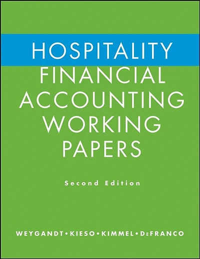 Hospitality Financial Accounting Working Papers