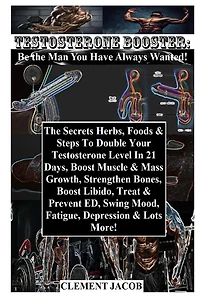 Testosterone Booster: Be the Man You Have Always Wanted!: The Secrets Herbs, Foods & Steps To Double Your Testosterone Level In 21 Days, Boost Muscle & Mass Growth, Strengthen Bones, Boost Libido, Treat & Prevent ED, Swing Mood, Fatigue, Depression...