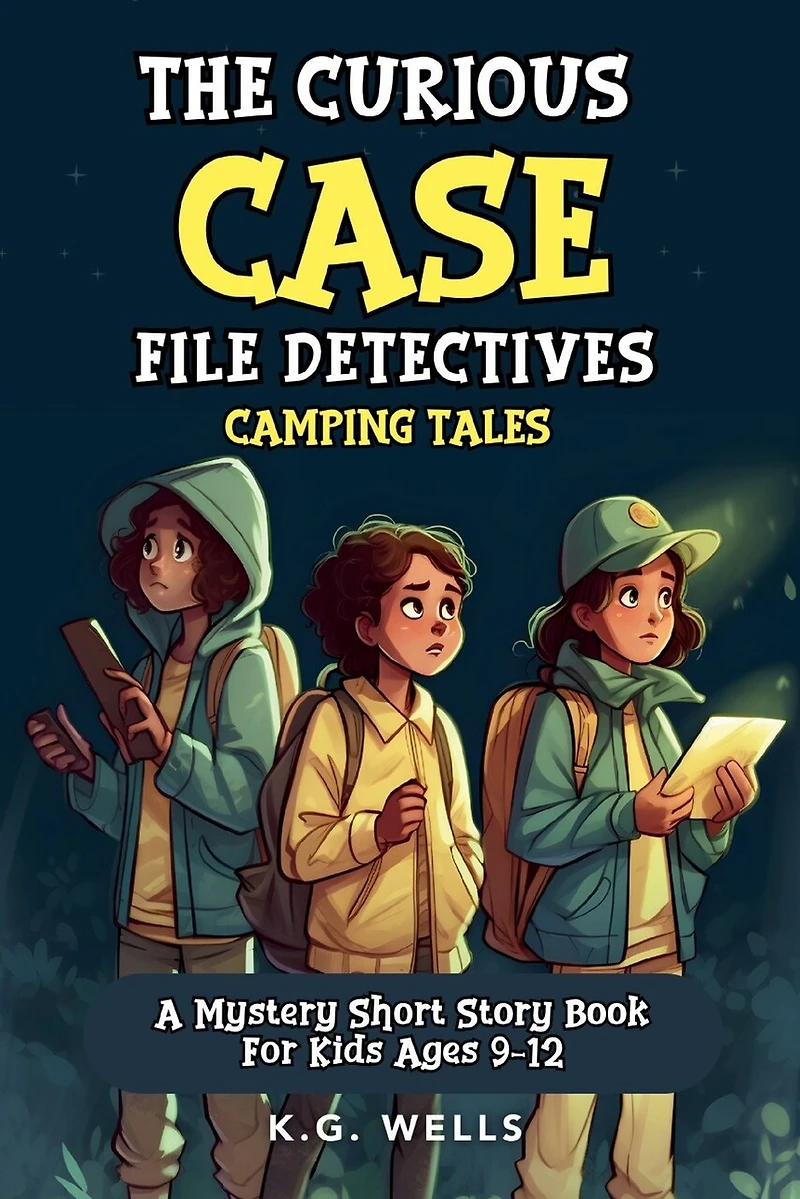 The Curious Case File Detectives (Camping Tales): A Mystery Short Story Book for Kids Ages 9-12
