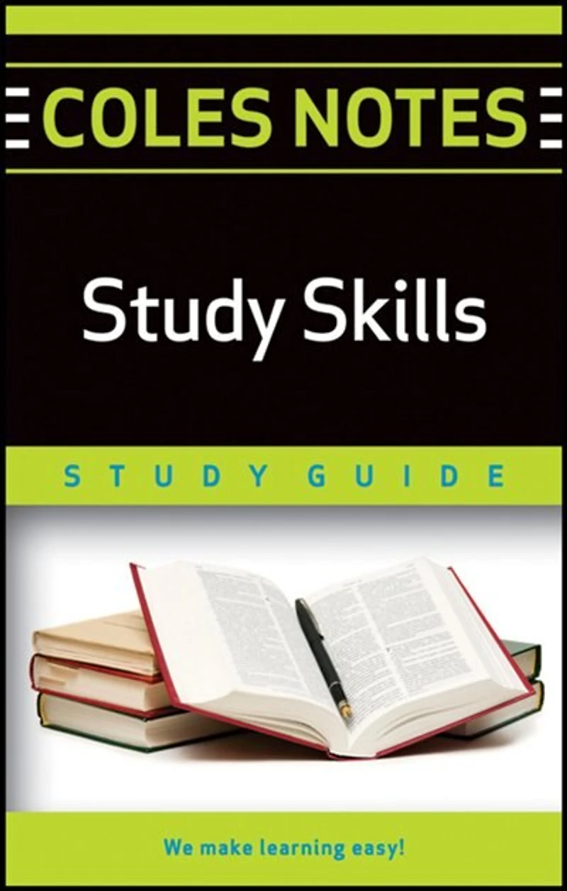 Coles Notes Study Guides Study Skills