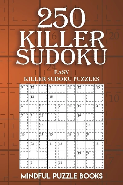 Killer Sudoku: Easy Killer Sudoku Puzzles