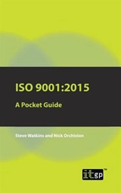 Iso 9001: 2015: A Pocket Guide