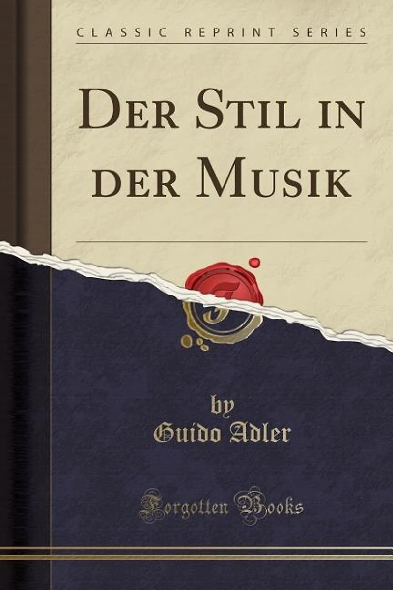 der Stil Musik (Classic Reprint)