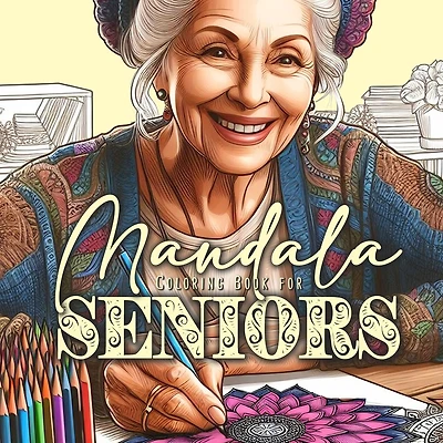 Mandalas for Seniors Coloring Book for Adults: Mandalas Coloring Book for Adults - Simple Mandalas Coloring Book for Adults Dementia