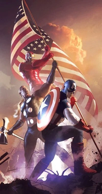 Ultimate Comics Divided We Fall, United Stand