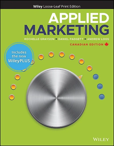 Applied Marketing, 1CE with WileyPLUS Card and Loose-leaf Set Multi-Term