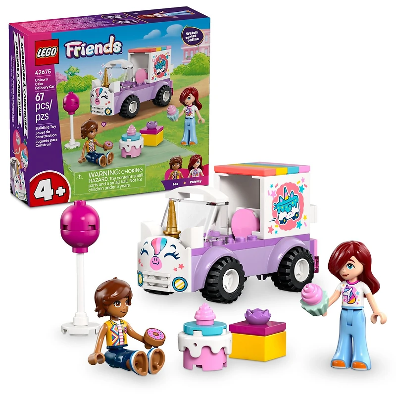 LEGO® Unicorn Cake Delivery Car - 42675