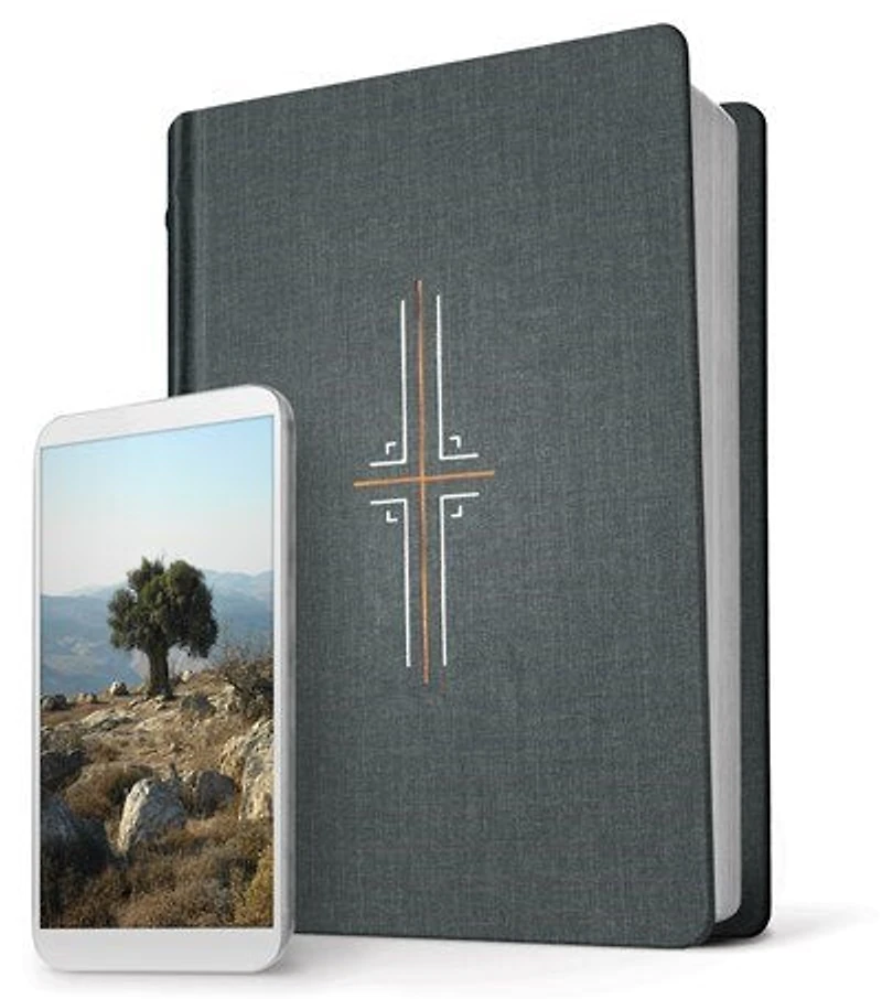 Filament Bible Nlt (hardcover Cloth, Gray): The Print+digital