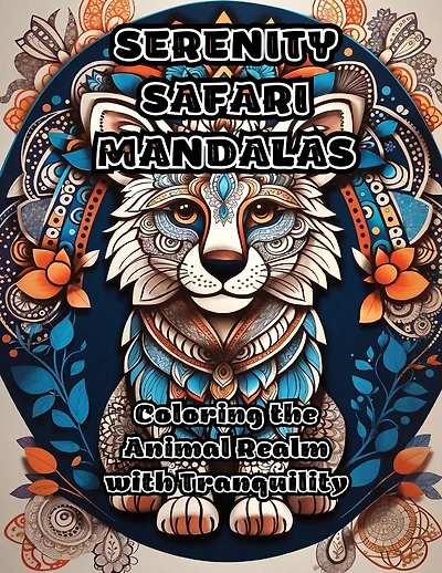Serenity Safari Mandalas: Coloring the Animal Realm with Tranquility
