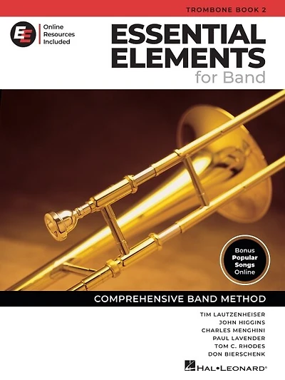 Essential Elements for Band - Trombone Book 2 with EEi