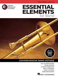 Essential Elements for Band - Trombone Book 2 with EEi