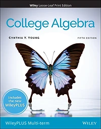 College Algebra, 5e WileyPLUS Card and Loose-leaf Set Multi-Term