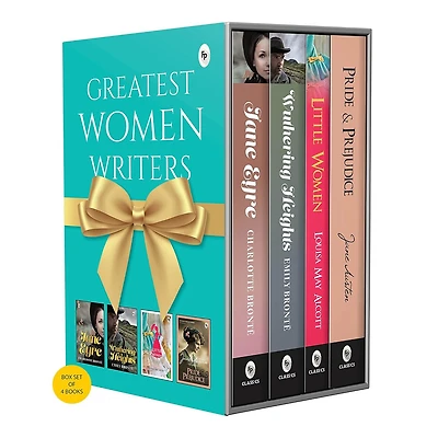 Greatest Women Writers (Set of 4 Books)