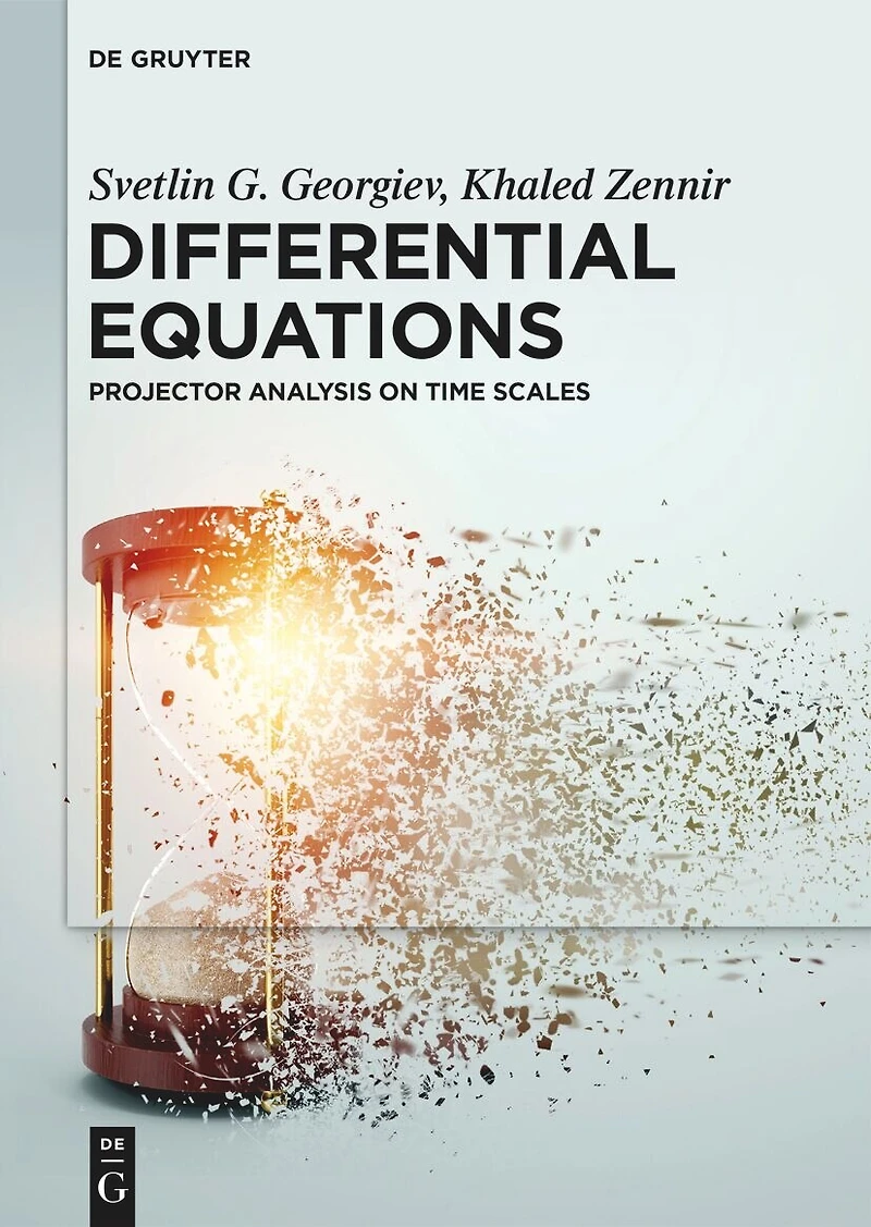 Differential Equations: Projector Analysis on Time Scales