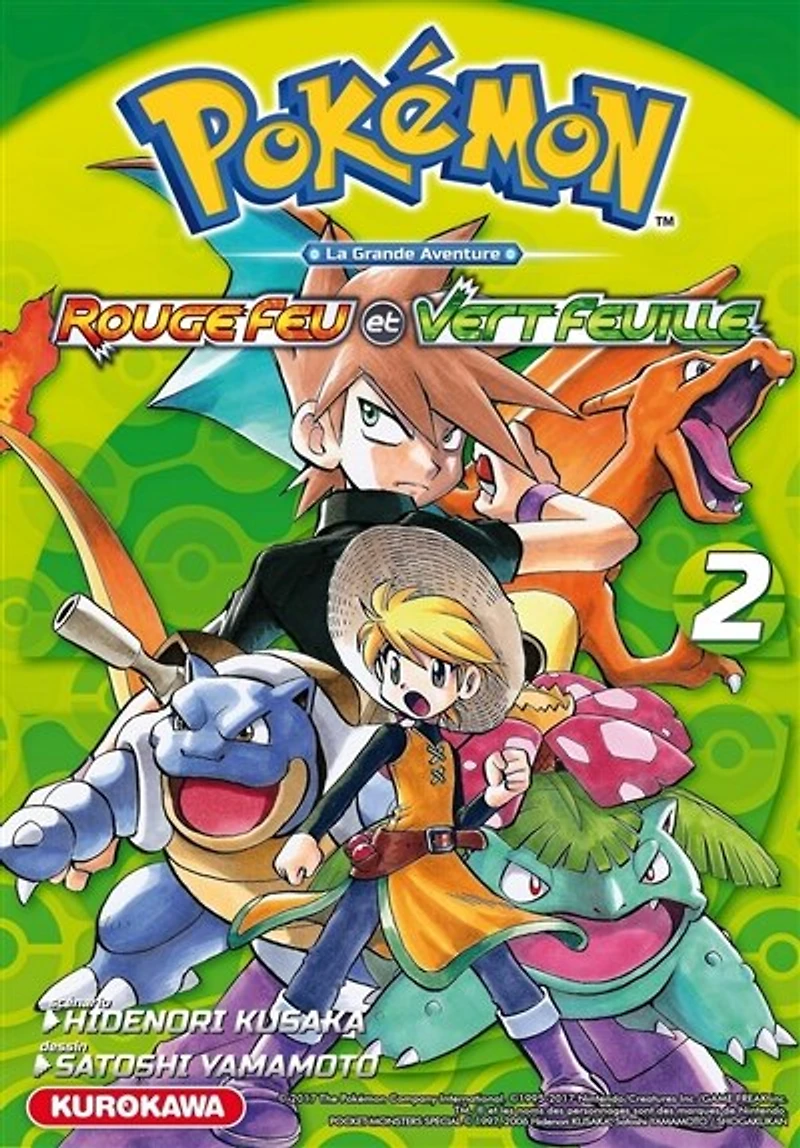 Pokémon : la grande aventure Rouge Feu et Vert Feuille-Emeraude, Vol. 2