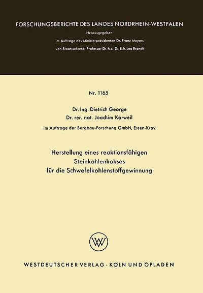 Herstellung eines reaktionsfähigen Steinkohlenkokses für die Schwefelkohlenstoffgewinnung