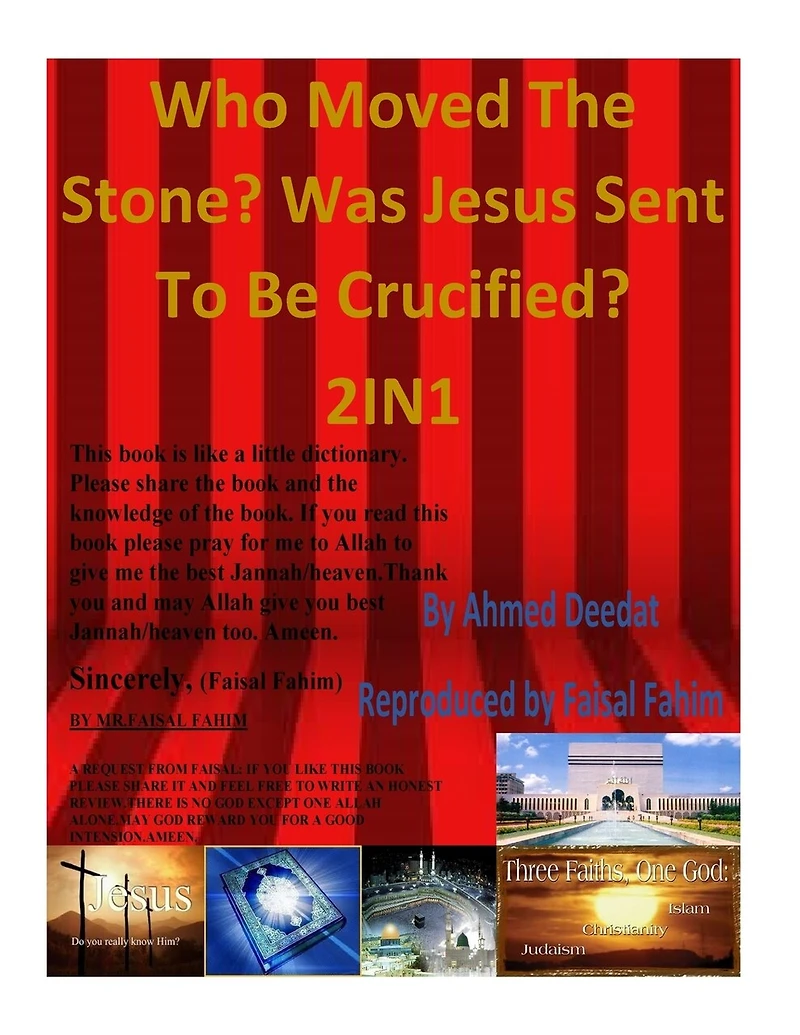 Who Moved The Stone? Was Jesus Sent to be Crucified? 2IN1