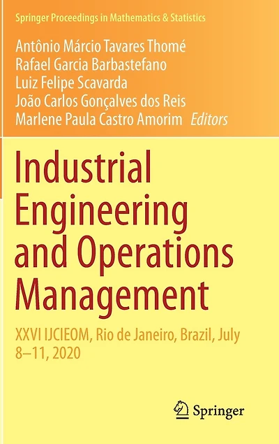 Industrial Engineering and Operations Management: XXVI IJCIEOM (), Rio de Janeiro, Brazil, February 22-24