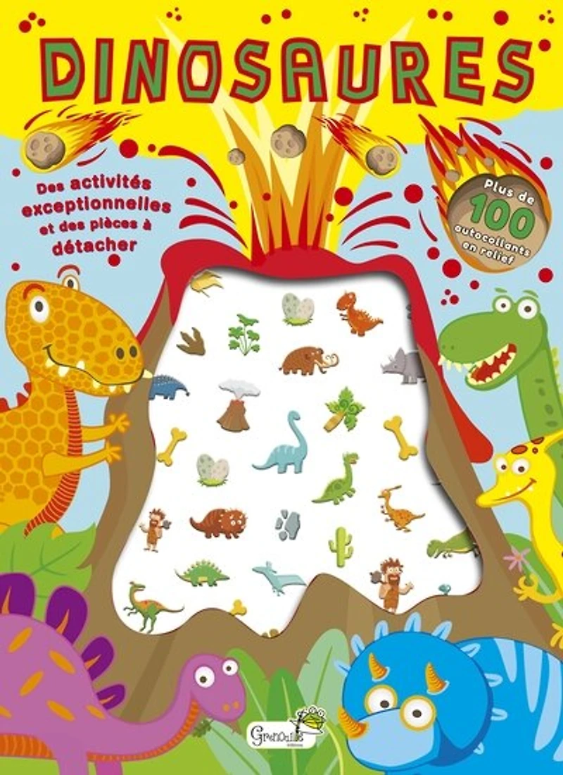 Les Dinosaures: des activités exceptionnelles et des pièces à détacher