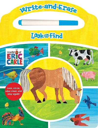World of Eric Carle: Write-And-Erase Look and Find