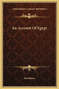An Account Of Egypt
