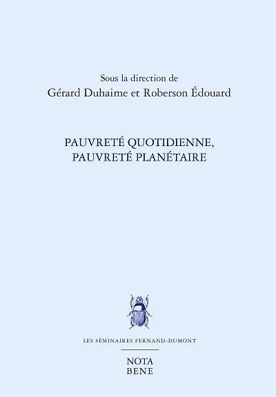 Pauvreté Quotidienne, Pauvreté Planétaire