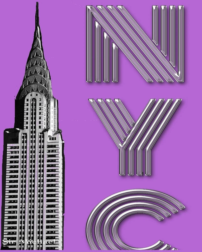 Chrysler Building New York City Drawing creative Writing journal: Chrysler Building New York City Drawing Writing journal