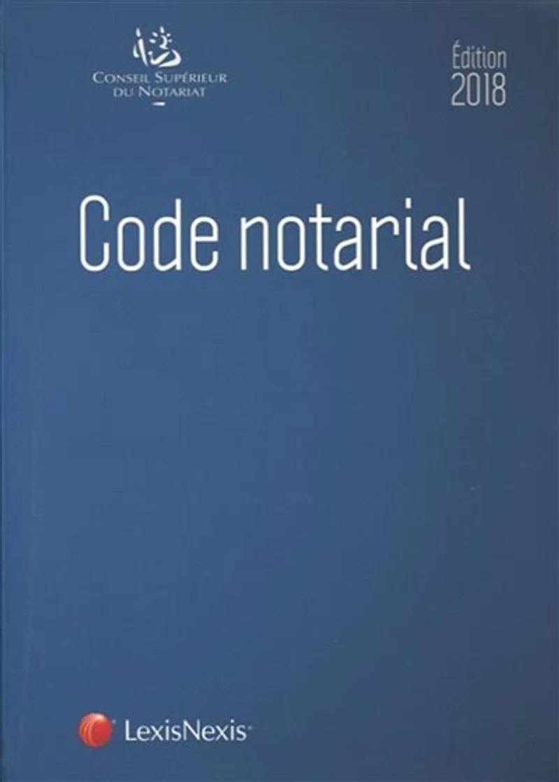Code notarial 2018