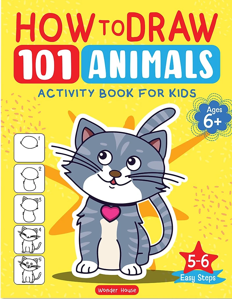 101 Learn to Draw drawing Animals