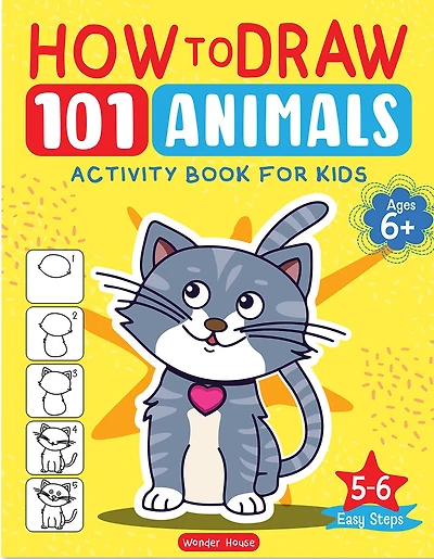 101 Learn to Draw drawing Animals