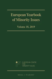 European Yearbook of Minority Issues, Volume 18 (2019)