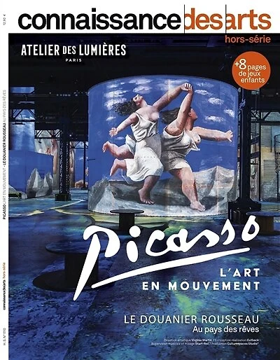 Picasso, l'art en mouvement ; Le Douanier Rousseau, au pays des rêves: Atelier des lumières, Paris