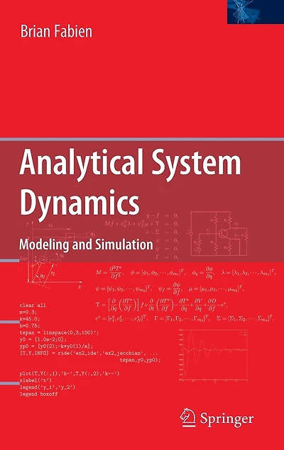 Analytical System Dynamics: Modeling and Simulation