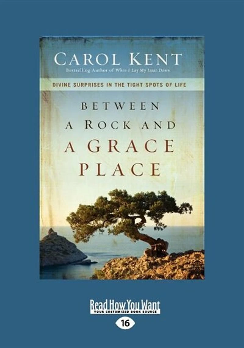 Between A Rock And A Grace Place: Divine Surprises In The Tight Spots Of Life (large Print 16pt)