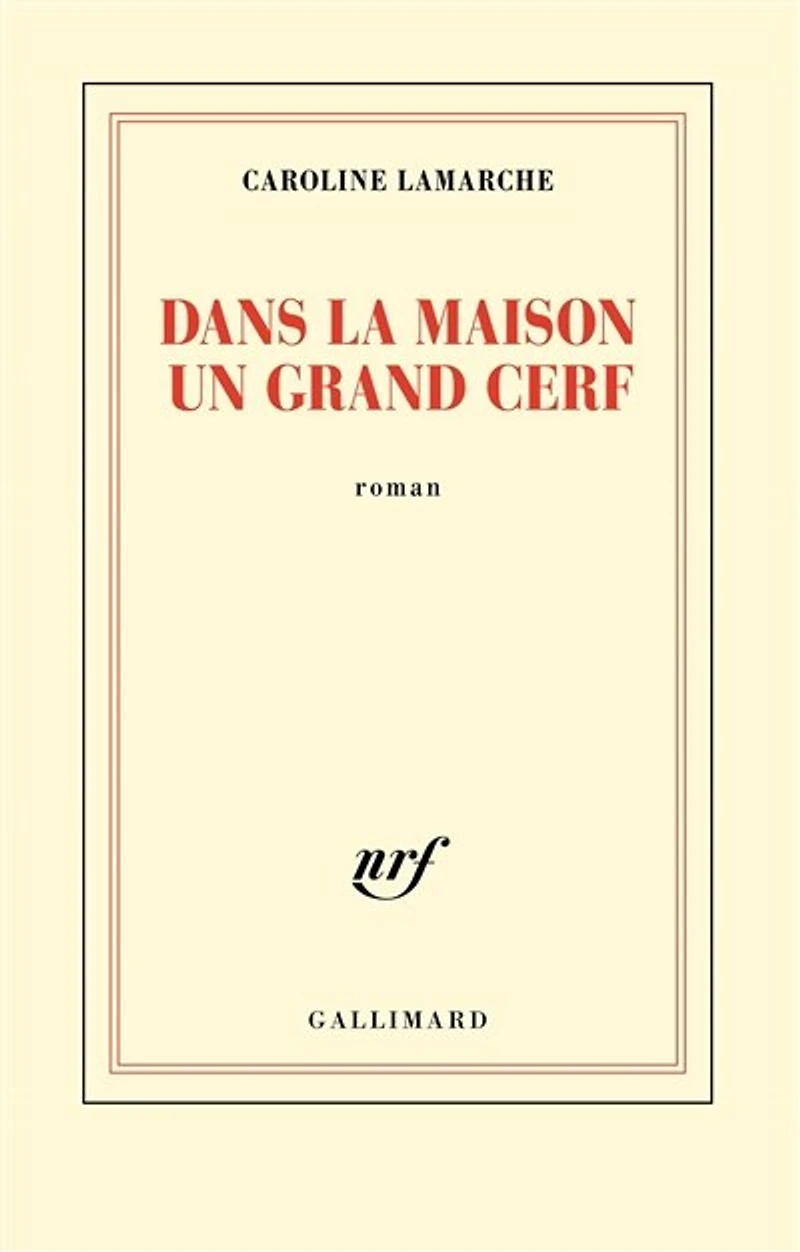Dans la maison un grand cerf