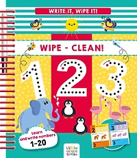 Write it, Wipe It! Wipe-Clean 123