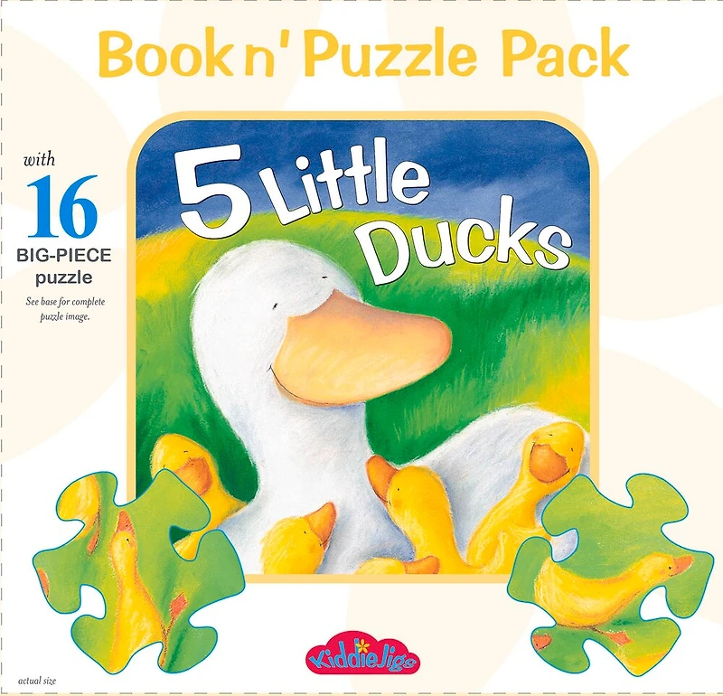 5 Little Ducks Book N' Puzzle Pack