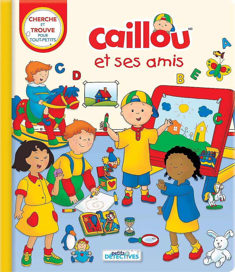 Caillou et ses amis: Cherche et trouve pour tout-petits