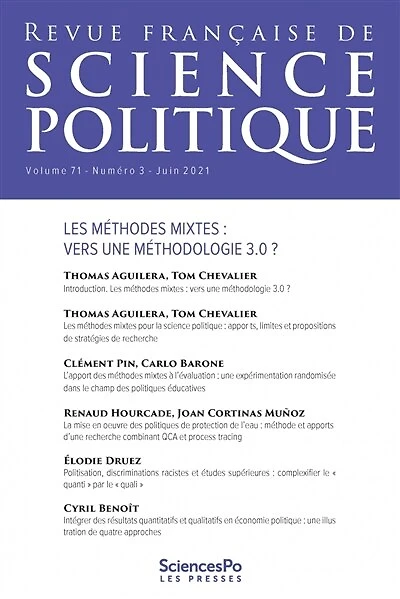 Revue française de science politique, n°75-2. Varia