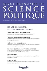 Revue française de science politique, n°75-2. Varia