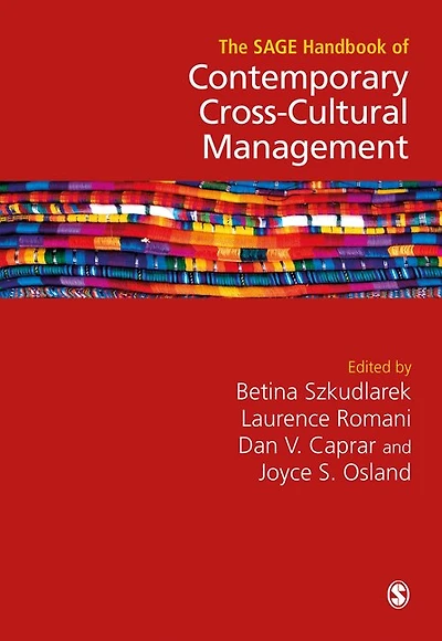 THE SAGE HANDBOOK OF CONTEMPOR ARY CROSS-CULTURAL MANAGEMENT