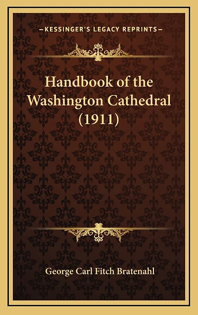 Handbook of the Washington Cathedral (1911)